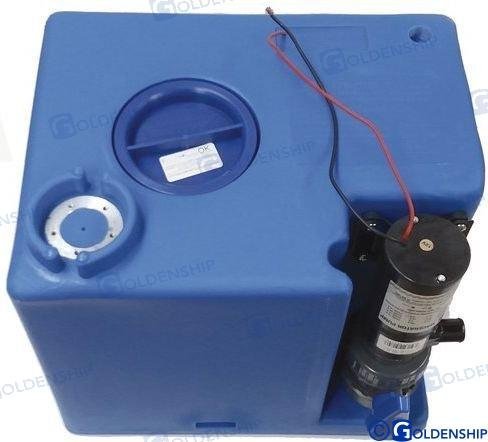 DEPOSITO AG.NEGRAS 56L C/MACERATOR 12V Goldenship GS50046