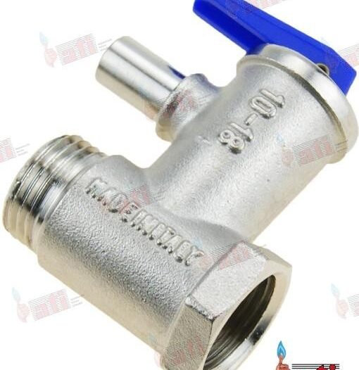 VALVULA SEGURIDAD AZUL 1/2” tar. 8 ±0.5 Ati GS50415