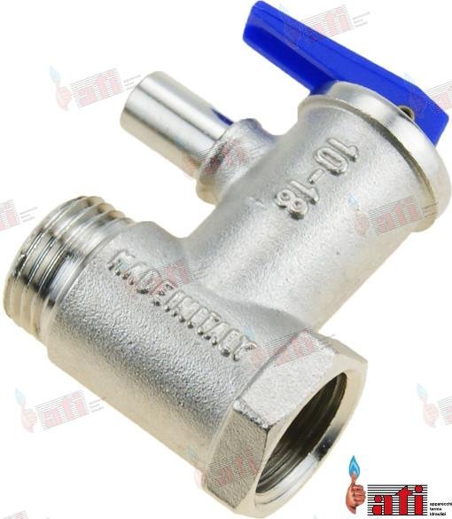 VALVULA SEGURIDAD AZUL 1/2” tar. 8 ±0.5 Ati GS50415