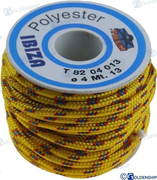 CARRETE "IBIZA" 4 MM AMARILLO Sea Origin GS60152