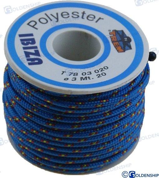 CARRETE "IBIZA" 4 MM AZUL Sea Origin GS60161