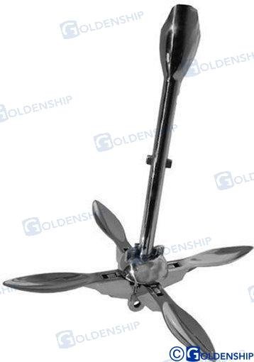 ANCLA PLEGABLE AISI316 2.5 KG. Sea Origin GS61017