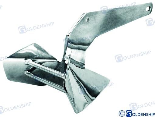 ANCLA TIPO "DELTA" 15 KG. GALVANIZADA Sea Origin GS61203