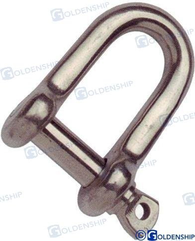 GRILLETE RECTO CORTO 4 MM (25) Goldenship GS71001B