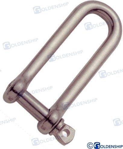 GRILLETE RECTO LARGO AISI316 5 MM (2) Goldenship GS71015
