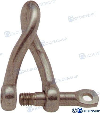GRILLETE REVIRADO 5 MM (15) Sea Origin GS71035B