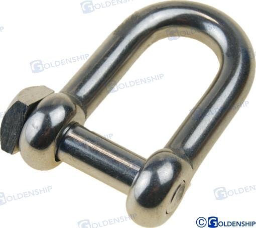 GRILLETE CORTO C/TORNILLO 22 MM Goldenship GS71064