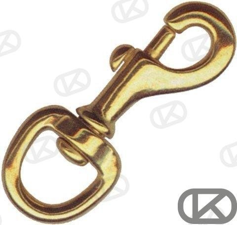 MOSQUETON BRONCE GIRAT. 90MM (10) Kong GS71307B