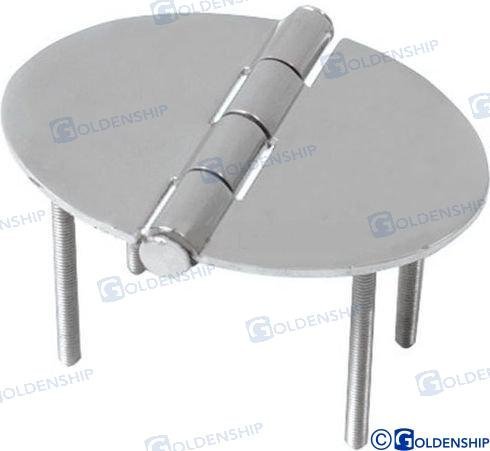 BISAGRA INOX 4 PERNOS 51X35 Goldenship GS72161