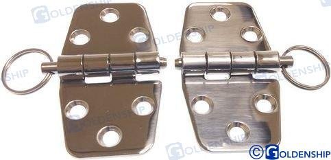 BISAGRA INOX DESMONTABLE 72X38.5 MM (2) N/A GS72185