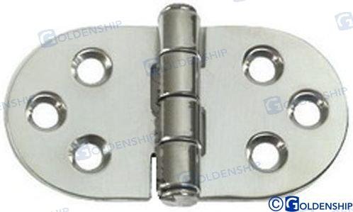 BISAGRA INOX MEDIA 76X38 MM (2) N/A GS72186