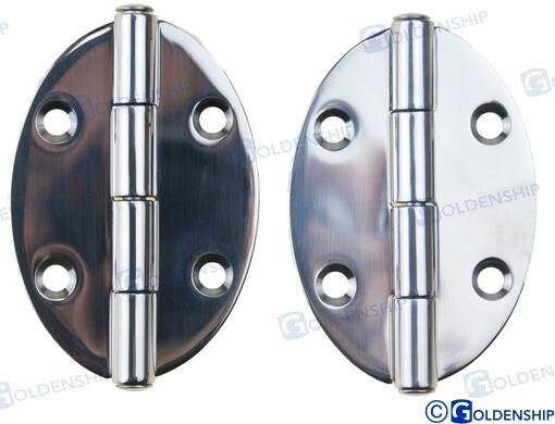 BISAGRA INOX OVAL 78X56 (PACK 2) N/A GS72192