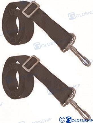 CINCHA DE AJUSTE NEGRA (2) Goldenship GS72280
