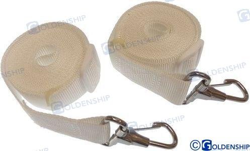 CINCHA DE AJUSTE BLANCA (2) Goldenship GS72281