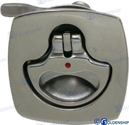 TIRADOR INOX CUADRADO C/LLAVE 63X63 Sea Origin GS72416