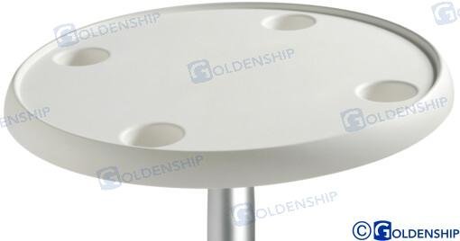 MESA REDONDA BLANCA 610 MM Sea Origin GS73490