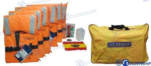 EQUIPO DE SEGURIDAD 6X100NW Goldenship GS80031