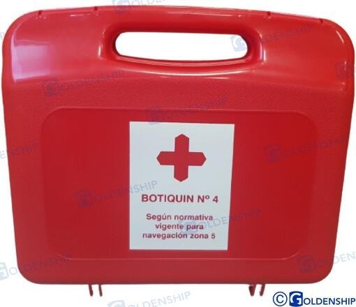 BOTIQUIN Nº4 BASICO 26*22*7 Goldenship GS80085