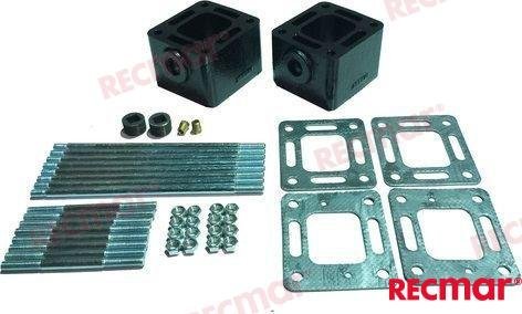 KIT SUPLEMENTO CODO MCM 76MM (PAR) Recmar HOT20908