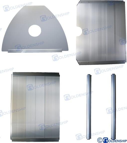 SUELO ALUMINIO HSD230 Goldenship HSD230ALUFLOOR