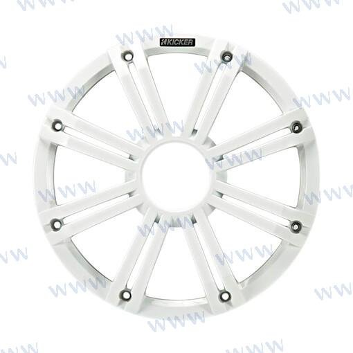 REJILLA SUBWOOFER CON LED BLANCO Kicker KA45KMG10WW