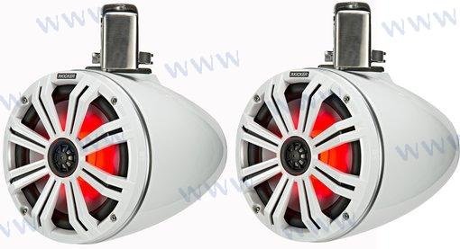 ALTAVOCES KICKER WAKE 8" 150W BLANCO 2 U Kicker KA45KMTC8W