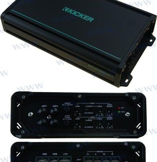 AMPLIFICADOR 360W 4 CANALES Kicker KA48KMA3604