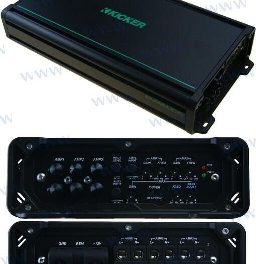AMPLIFICADOR 600W 6 CANALES Kicker KA48KMA6006