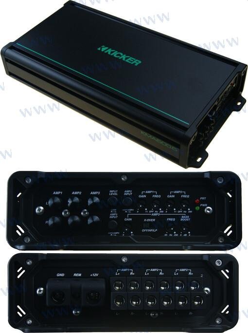 AMPLIFICADOR 600W 6 CANALES Kicker KA48KMA6006
