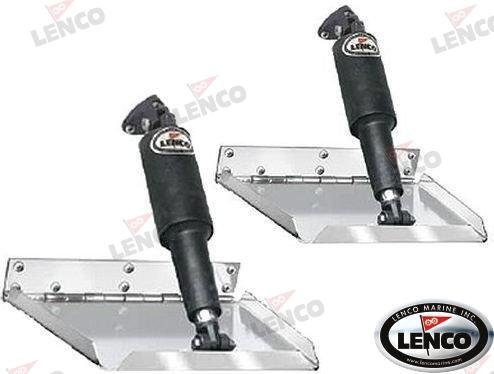 KIT FLAPS 12V C/PLANCHAS 23X23 SIN INT. Lenco LEN15000