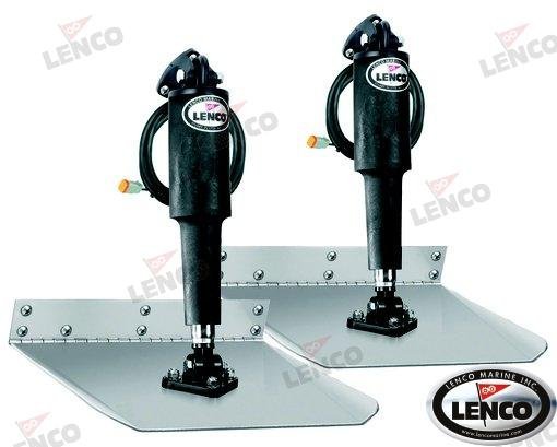 KIT FLAPS 12V C/PLANCHAS 30X30 SIN INT. Lenco LEN15007