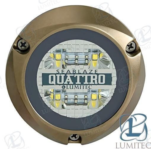 LUZ SUBMARINA BRONCE AZUL/BLANCA Lumitec LUM101511