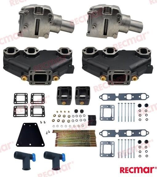 KIT ESCAPE MCM 1984-2002 GM 262 V6 WET+ Recmar MARV6-2K