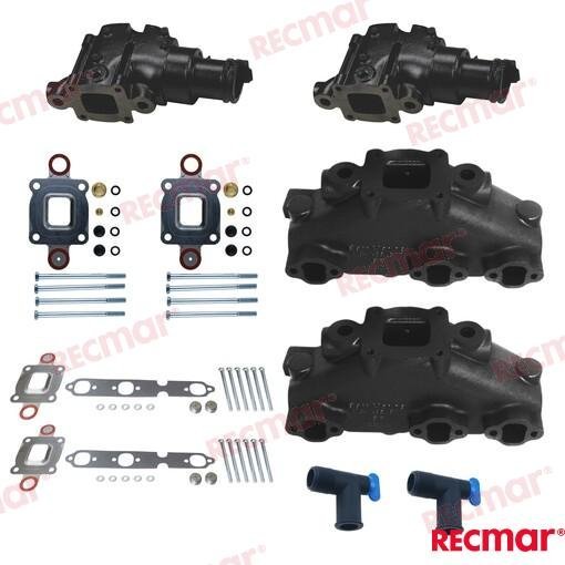 KIT ESCAPE MCM 2002+ GM 262 V6 DRY 17cm Recmar MARV6-3K