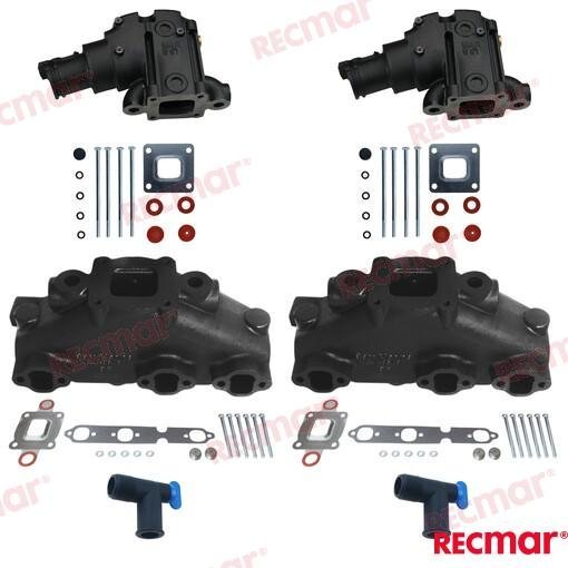 KIT ESCAPE MCM 2002+ GM 262 V6 DRY (CODO Recmar MARV6-5K