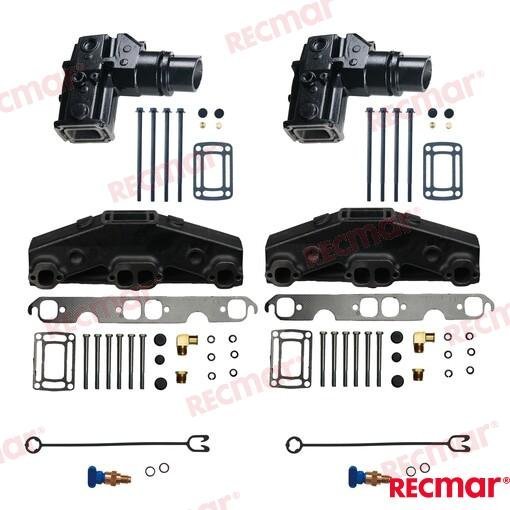 KIT ESCAPE VOLVO 1993+ GM305/350 V8 25.7 Recmar MARV8-11K
