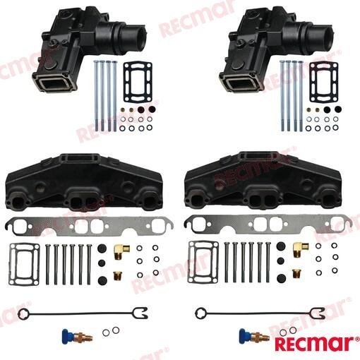 KIT ESCAPE VOLVO 1993+ GM305/350 V8 28.7 Recmar MARV8-12K