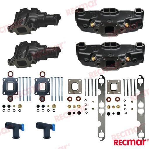 KIT ESCAPE MCM 2002+ GM305/350/377 V8 DR Recmar MARV8-3K