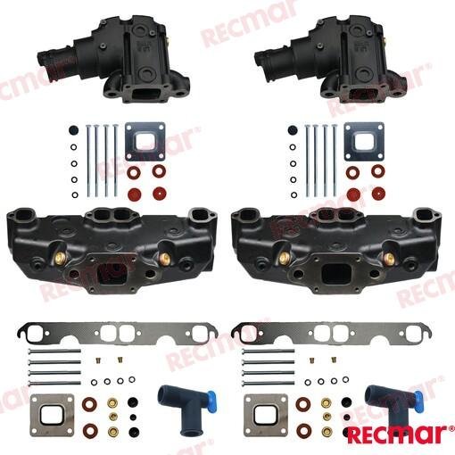 KIT ESCAPE MCM 2002+ GM305/350/377 V8 DR Recmar MARV8-5K