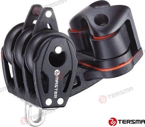 POLEA TRIPLE C/ARRAIGO Y MORDAZA 29MM Tersma MVBB0213FE