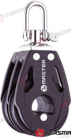 POLEA DOBLE GIRATORIA 40MM Tersma MVBB0403F