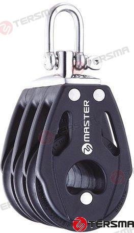 POLEA TRIPLE GIRATORIA 40MM Tersma MVBB0405F