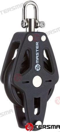 POLEA SIMPLE RODAMIENTOS C/ARRAIGO 50MM Tersma MVBP0502F