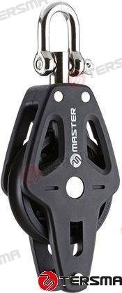 POLEA SIMPLE RODAMIENTOS C/ARRAIGO 60MM Tersma MVBP0602F
