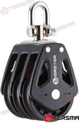POLEA TRIPLE RODAMIENTOS 90MM Tersma MVBP0905F