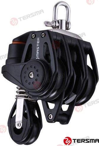 POLEA TRIPLE C/MORDAZA Y ARRAIGO 40MM Tersma MVRA0423F