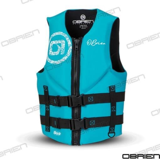CHALECO NEOPRENO TRADITIONAL CYAN LG Obrien OB2232163