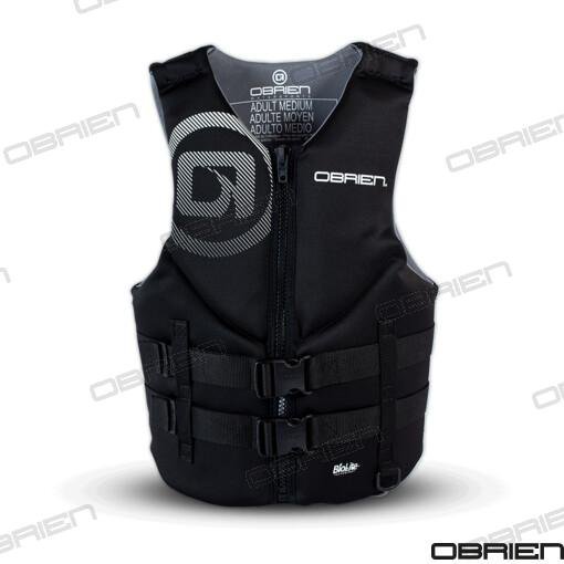 CHALECO NEOPRENO TRADITIONAL NEGRO LG Obrien OB2232275