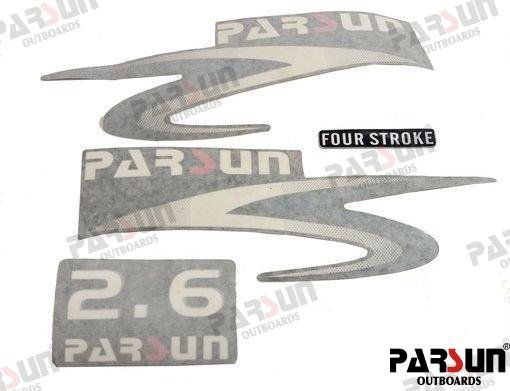 TOP COWLING STICKER FOR 2.6HP Parsun PAF2.6-07000000