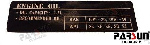 ETIQUETA 5 Parsun PAF25-08000005